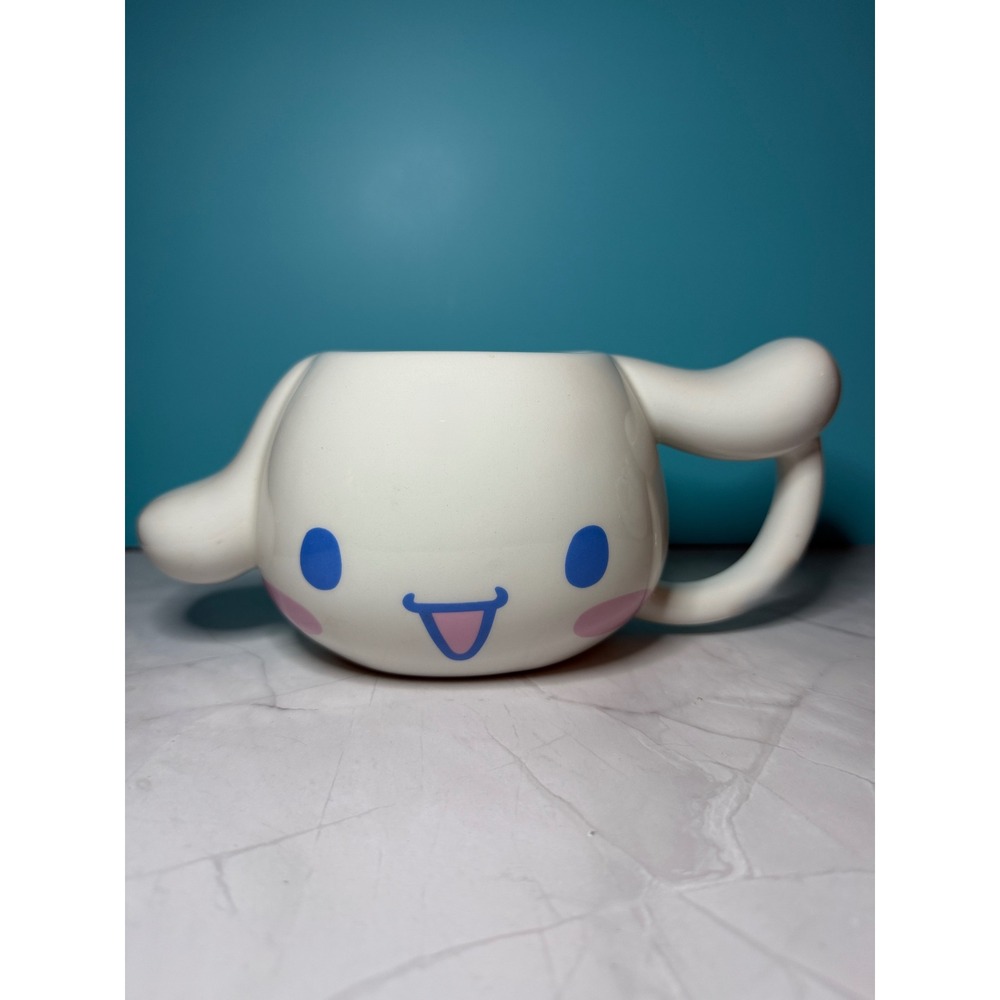 Sanrio Cinnamoroll Mug White 3D Sculpted Ceramic World Market Exclusive 16 oz